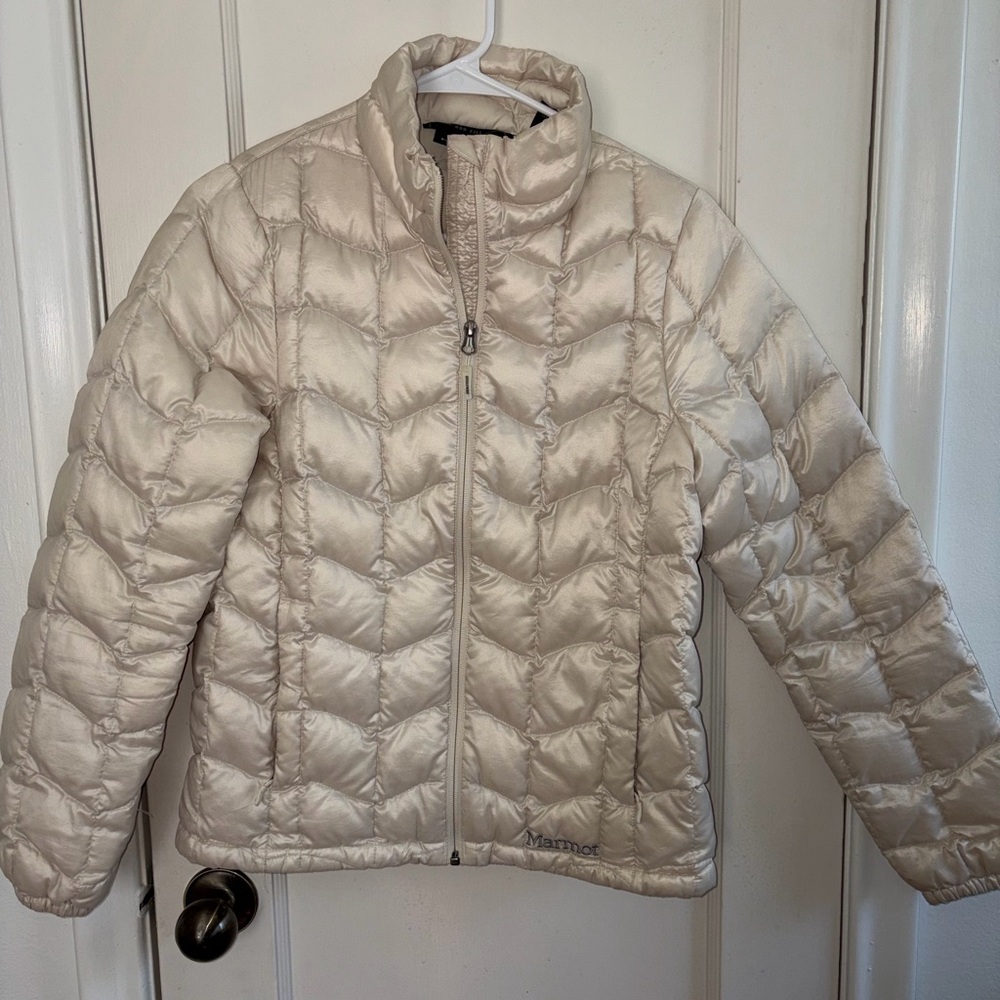 Marmot women's goose down puffer jacket
